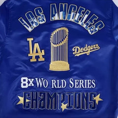 Los Angeles Dodgers Champions Satin Jacket