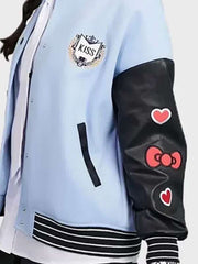 XO Kitty Series Varsity Leather Jacket