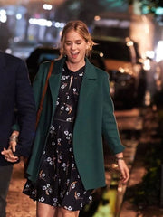 You Guinevere Beck Open Front Wool Coat