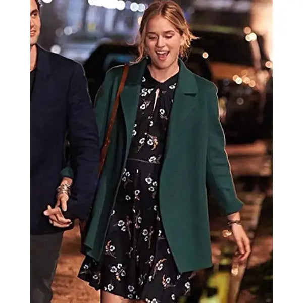 Guinevere Beck You Open Front Wool Coat