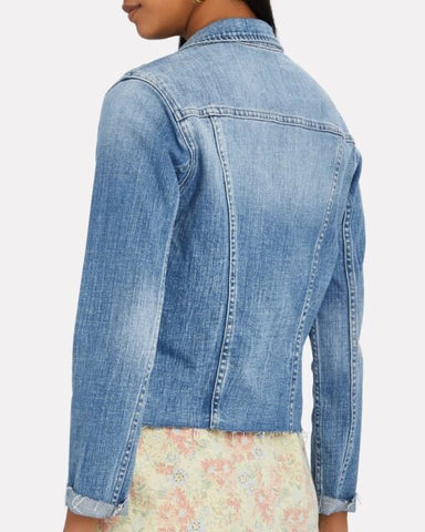 Victoria Pedretti You Love Quinn Blue Denim Jacket