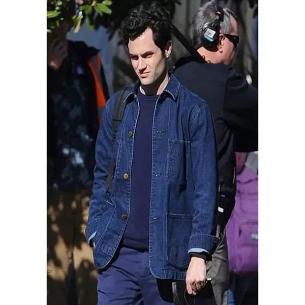 You S02 Joe Goldberg Blue Jacket