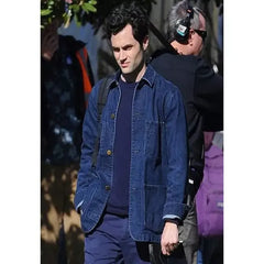 You S02 Joe Goldberg Blue Jacket