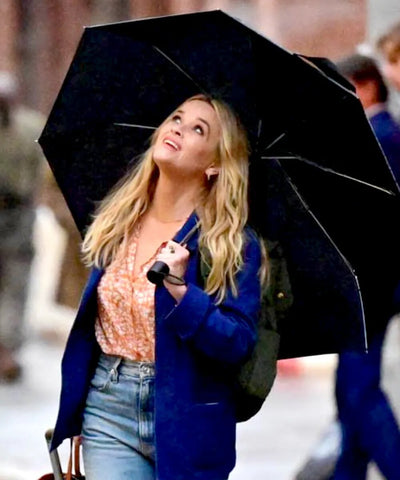 Your Place Or Mine Reese Witherspoon Blue Jacket