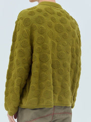 Abbott Elementary S4 Zack Fox Green Dot Half-Zip Sweater