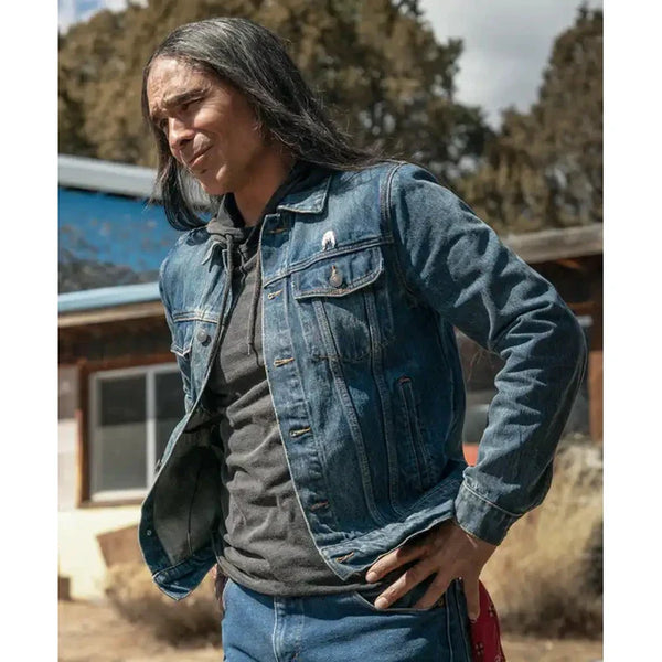 Ghost Eye Americana Blue Denim Jacket