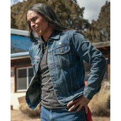 Ghost Eye Americana Blue Denim Jacket