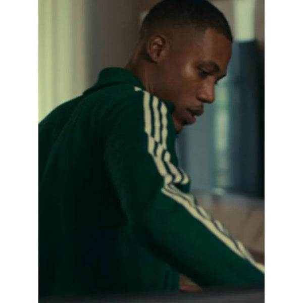 Zharnel Hughes Sprint 2024 Green Tracksuit