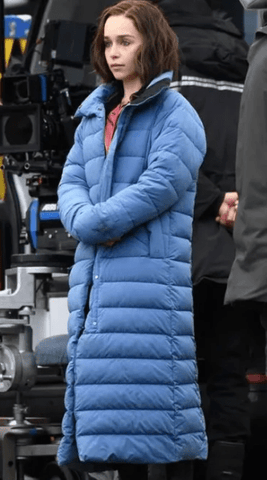 Secret Invasion Abigail Brand Blue Puffer Coat
