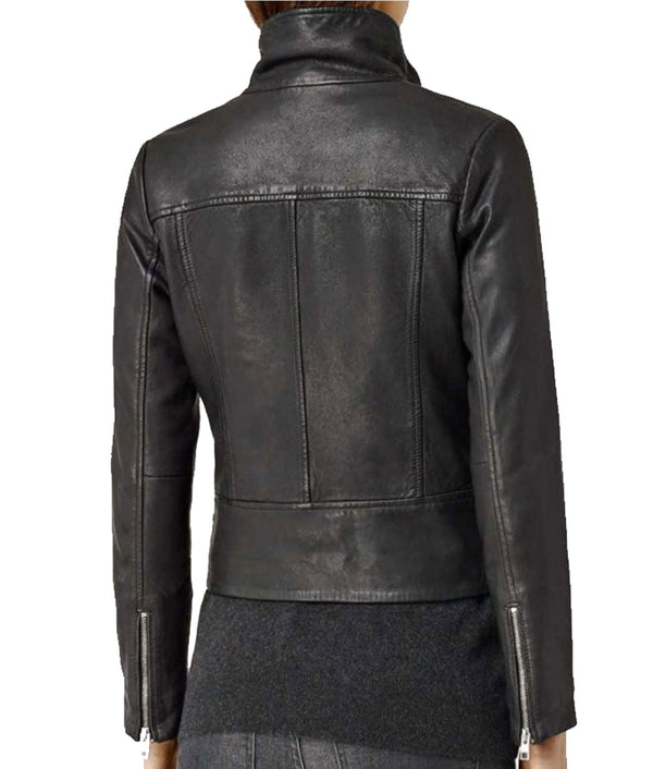 Agents of Shield Ming-Na Wen Biker Leather Jacket