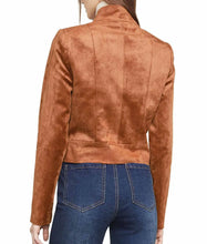 Arrow Juliana Harkavy Suede Brown Jacket