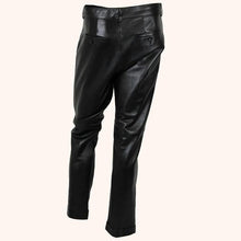 Authentic Fashion Black Leather Pants for Men