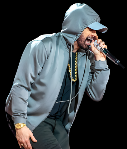 Darkness Eminem Grey Hoodie