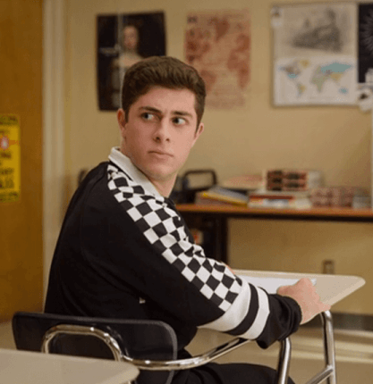 Never Have I Ever S03 Ben Gross Black Jacket