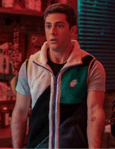 Never Have I Ever S03 Ben Gross Multicolor Vest