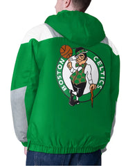 Boston Celtics Pullover Half-zip Hooded Impact Jacket