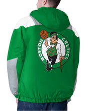 Boston Celtics Pullover Half-zip Hooded Impact Jacket