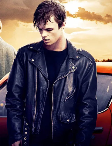 Nathan Williams Brave the Dark Black Leather Jacket