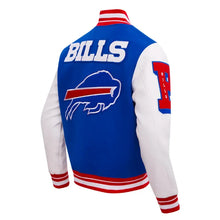 Buffalo Bills Mashup Rib Varsity Wool Jacket