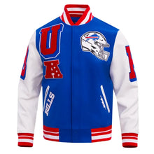 Buffalo Bills Mashup Rib Varsity Wool Jacket