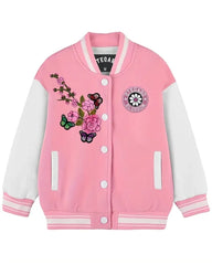 Camille Blossom Stegaro Varsity Jacket