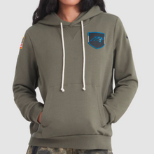 Carolina Panthers Olive 2025 Salute to Service Sideline Hoodie