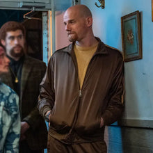 Caught Stealing Yuri Kolokolnikov Brown Track Jacket