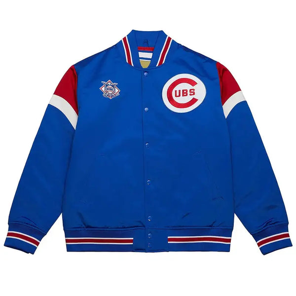 Chicago Cubs Royal blue Satin Jacket