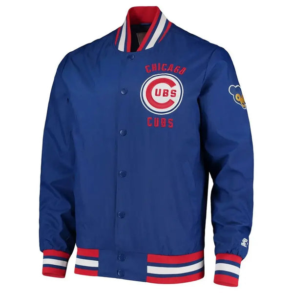 Chicago Cubs The Royal Blue Bomber Jacket
