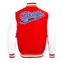 Chicago Cubs Classic Script Tail Rib Varsity Jacket
