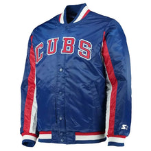 Chicago Cubs The Ace Royal Blue Satin Jacket
