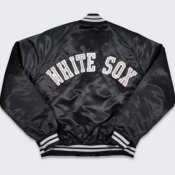 Chicago White Sox 80’s Black Bomber Jacket