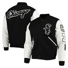 Chicago White Sox Letterman White/Black Jacket