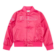 Dallas Cowboys Triple Pink Satin Varsity Jacket