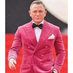 Daniel Craig No Time To Die Velvet Blazer