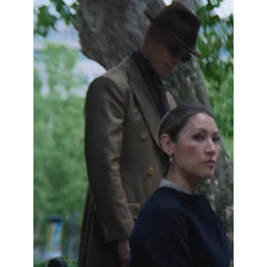 Eddie Redmayne The Day of the Jackal 2024 Grey Coat