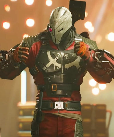 Suicide Squad Justice League Game Deadshot Costume Jacket