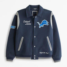Defend The Den Detroit Lions Varsity Jacket
