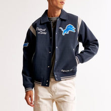 Defend The Den Detroit Lions Varsity Jacket
