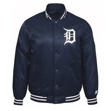 Detroit Tigers MLB Satin Jacket