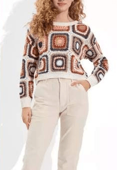 Never Have I Ever S03 Devi Vishwakumar Wool Sweater