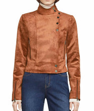 Arrow Juliana Harkavy Suede Brown Jacket