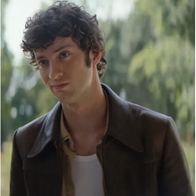 Dominic Sessa Now You See Me Brown Leather Jacket