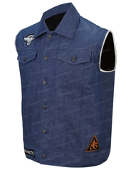 Stranger Things S04 Eddie Munson Denim Vest