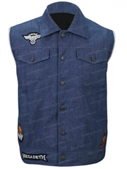 Stranger Things S04 Eddie Munson Denim Vest