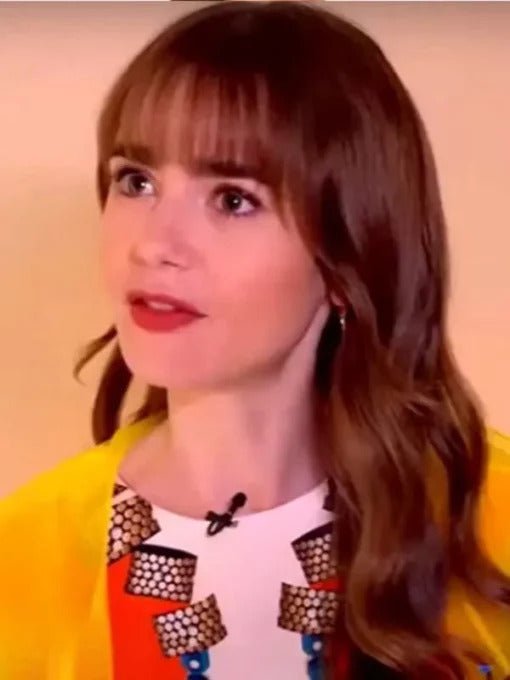 Emily in Paris S03 Emily Cooper Yellow Jacket