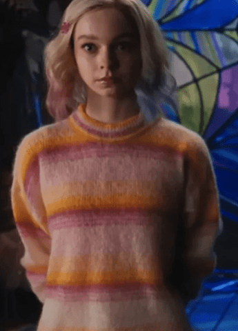 Wednesday 2022 Enid Sinclair Striped Sweater