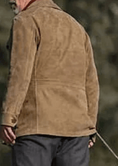 Mission Impossible 7 Esai Morales Brown Jacket