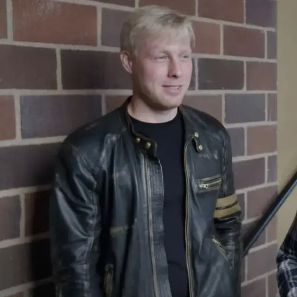 Ethan Plath Welcome to Plathville Black Leather Jacket