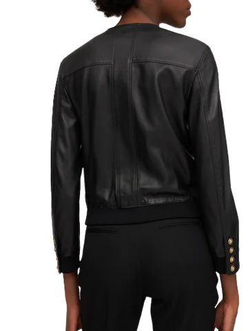Saint Laurent Patch Bomber Jacket Women